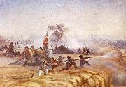 unknow artist the otjimbengue british volunteer artillery USA oil painting reproduction
